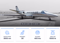 Aircraft listing view