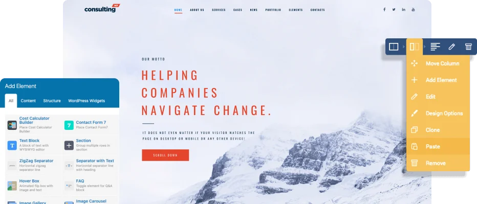 Elementor & WPBakery