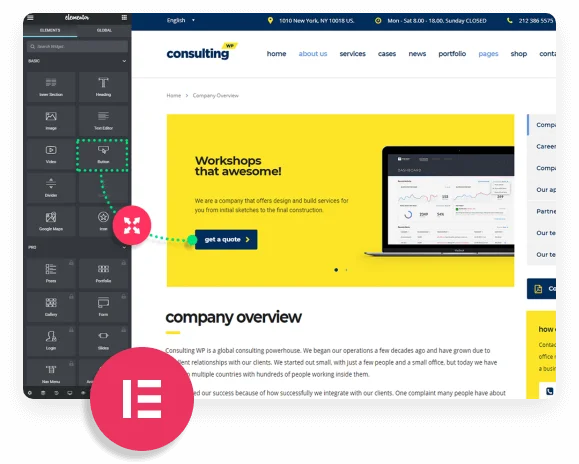 Consulting with Elementor