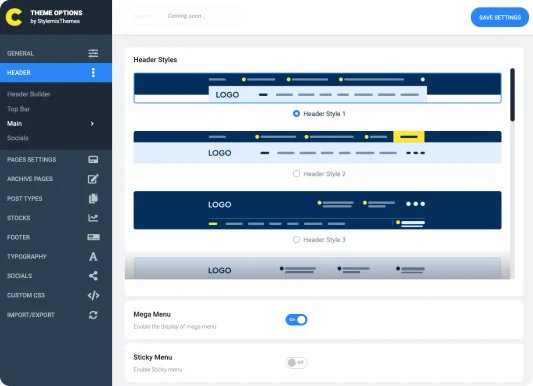 Elementor Header & Footer Builder