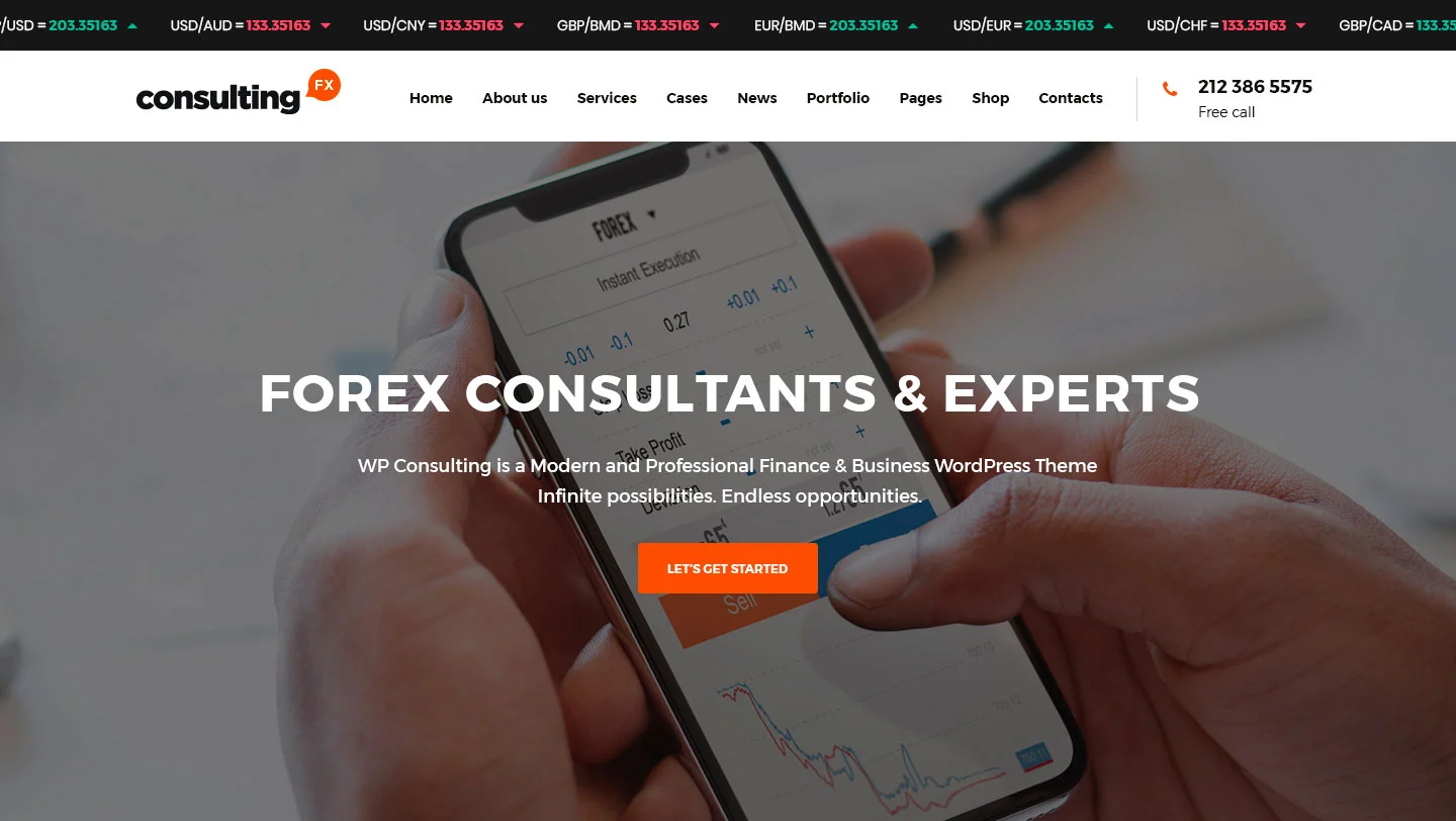 Consulting stocks & charts