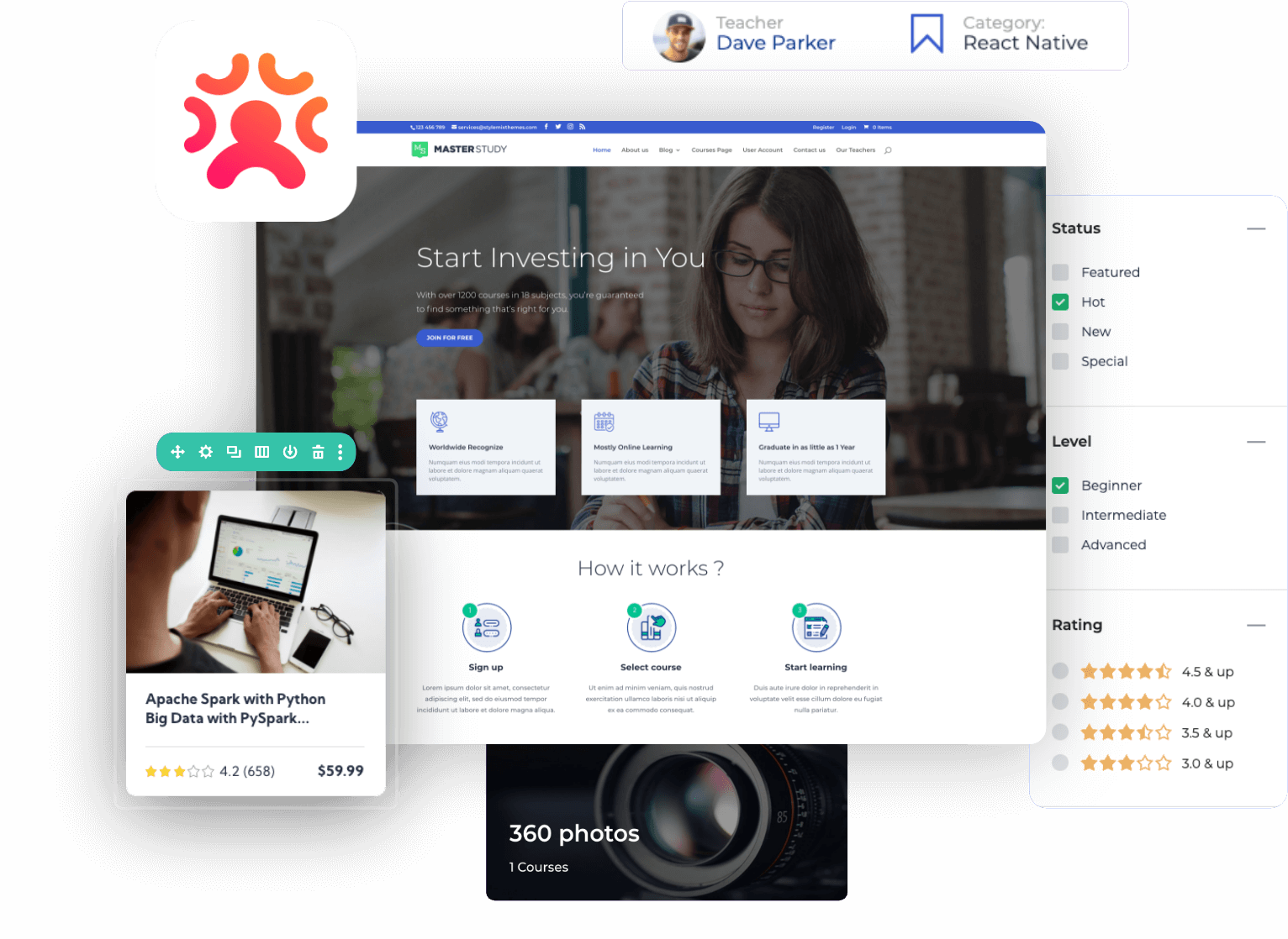 best wordpress lms plugins
