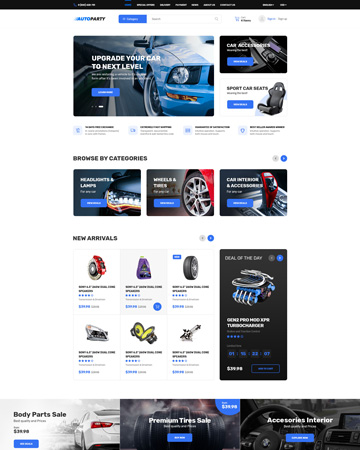 WordPress AutoParty Theme