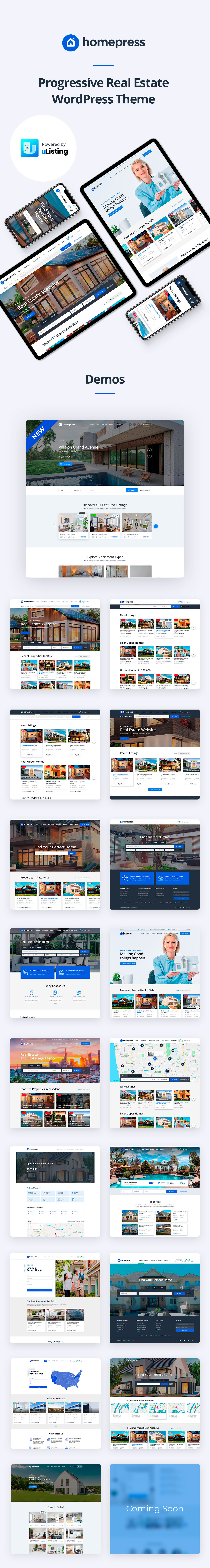 Real Estate WordPress Theme