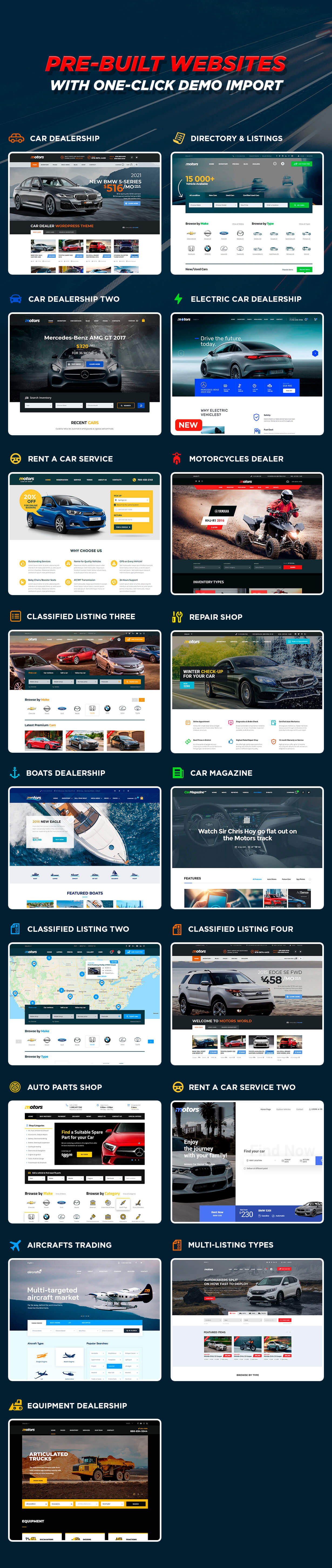 Motors - Car Dealer, Rental & Listing WordPress theme - 16