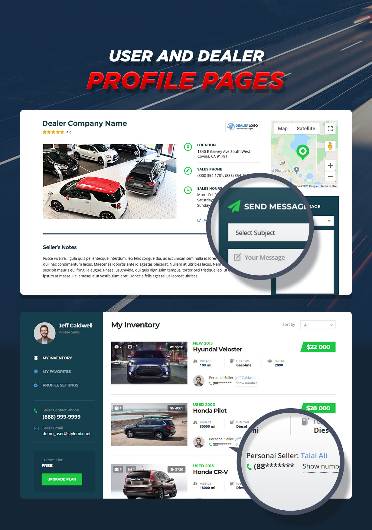 Motors – Car Dealer, Rental & Listing WordPress theme