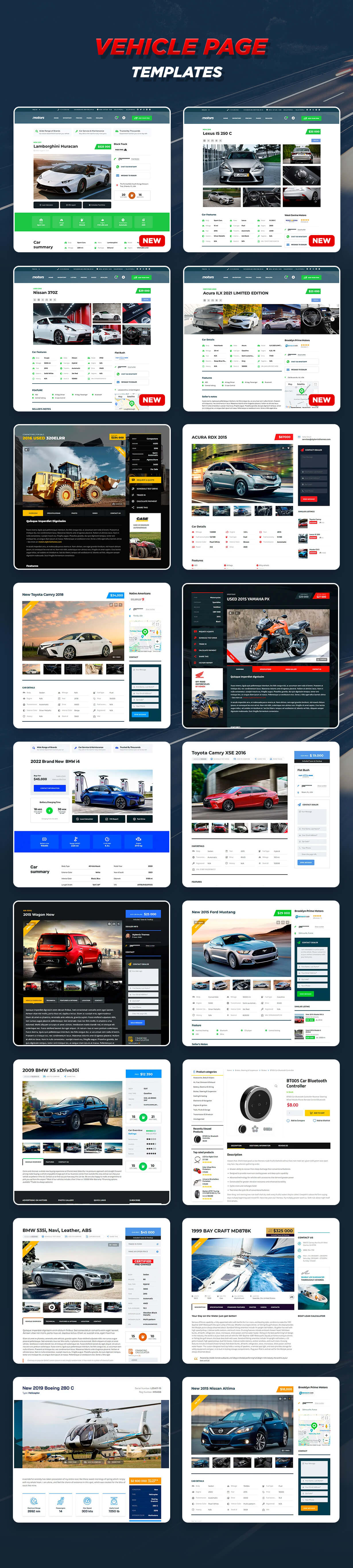Motors - Car Dealer, Rental & Listing WordPress theme - 18