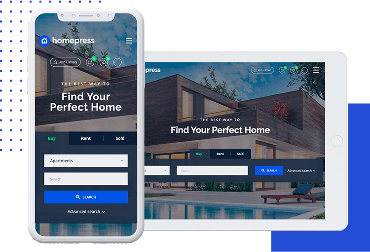 Responsive & Mobile Ready Real Estate Wordpress Theme