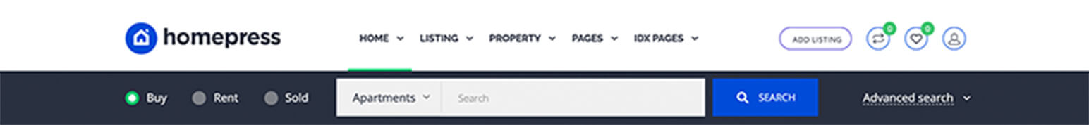 WordPress Real Estate Themes with IDX