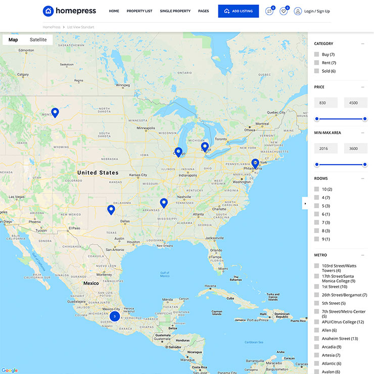WordPress Real Estate Theme