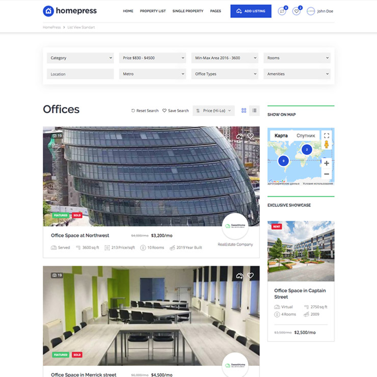 WordPress Themes for Real Estate