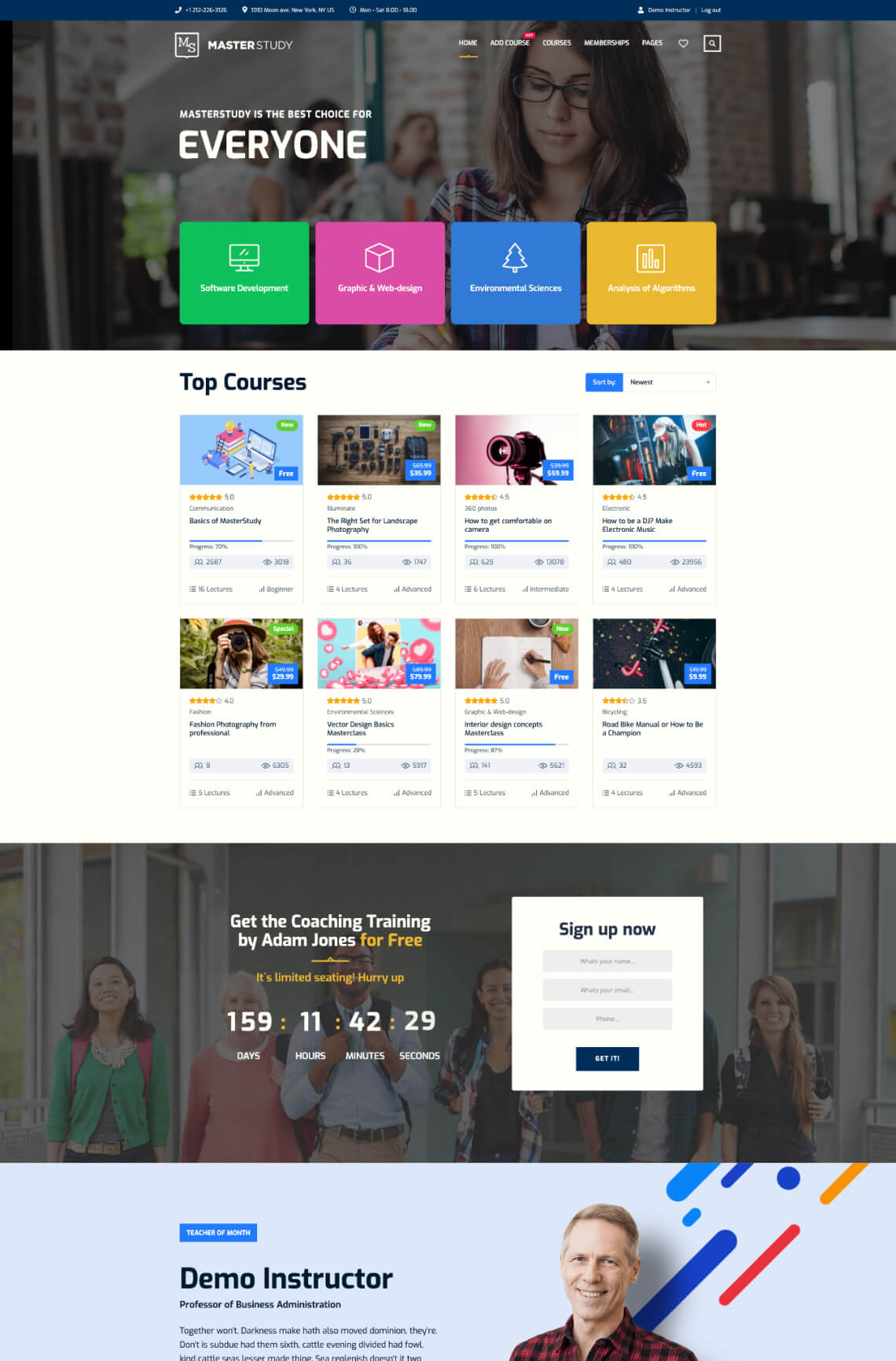 Educational Theme WordPress
