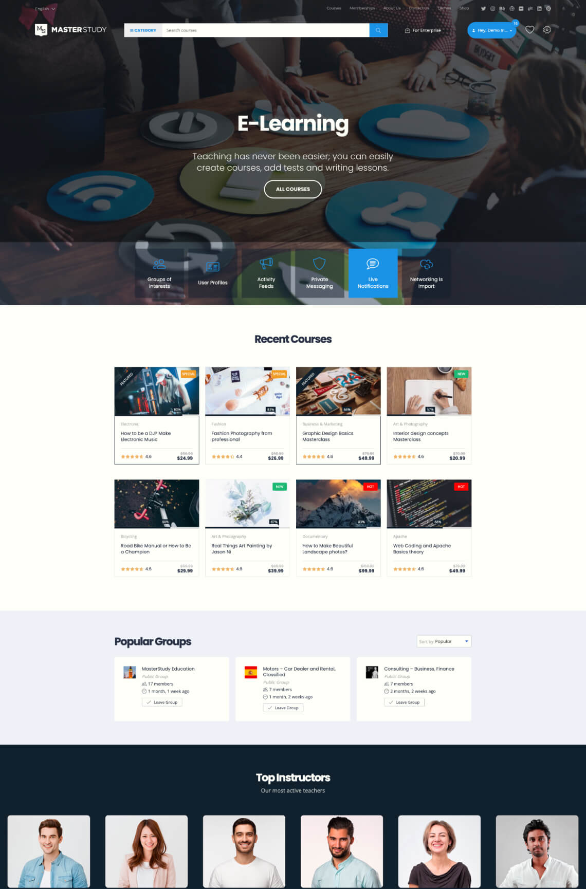 Educational Theme WordPress