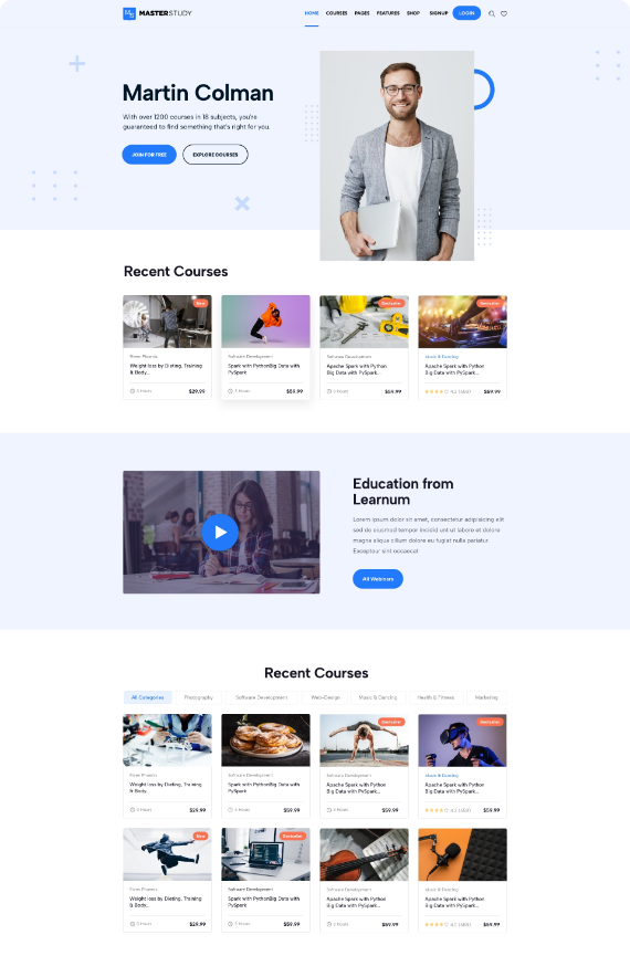 Educational WordPress Theme