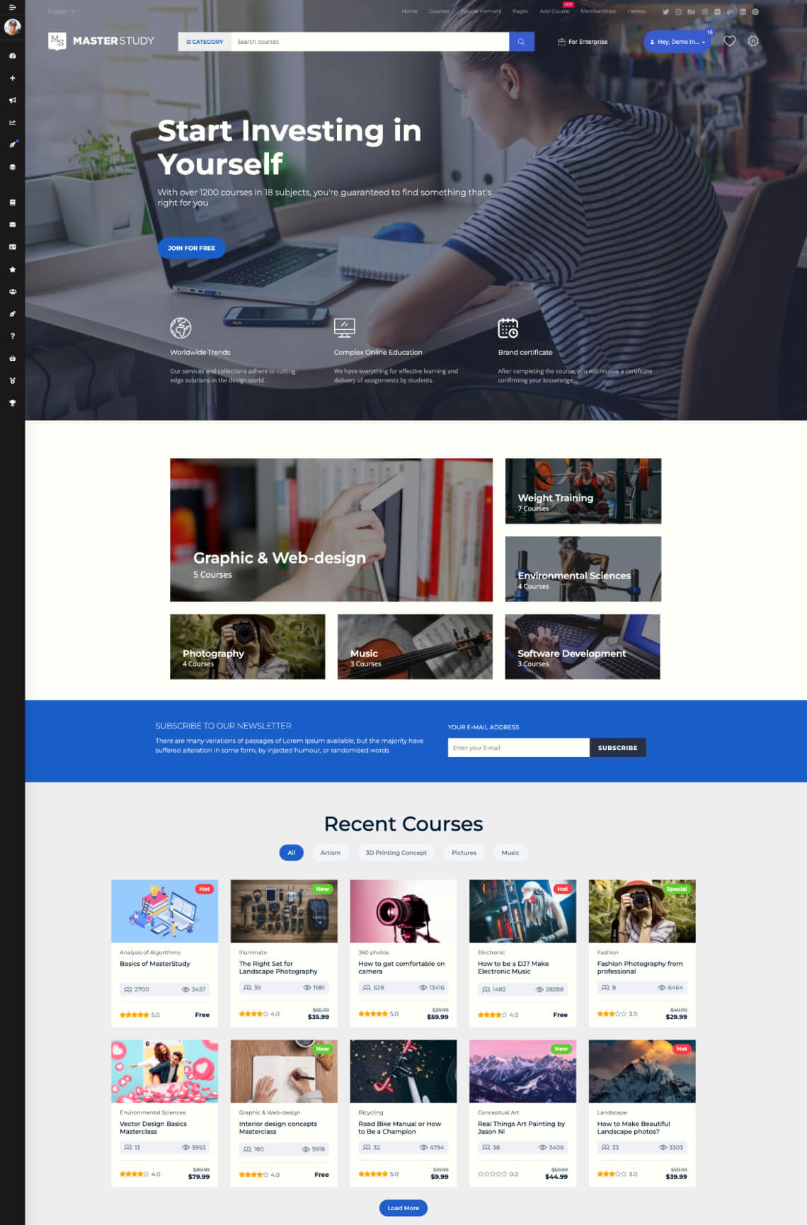 WordPress Educational Themes