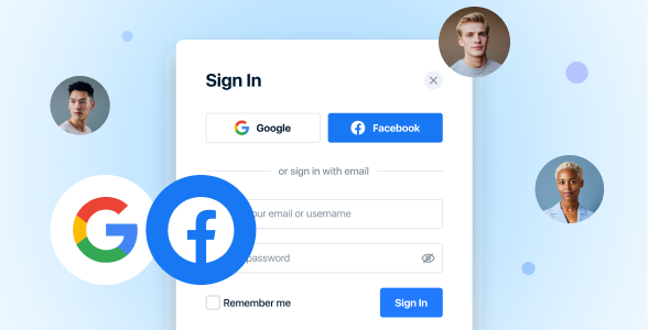 Quick Social Logins
