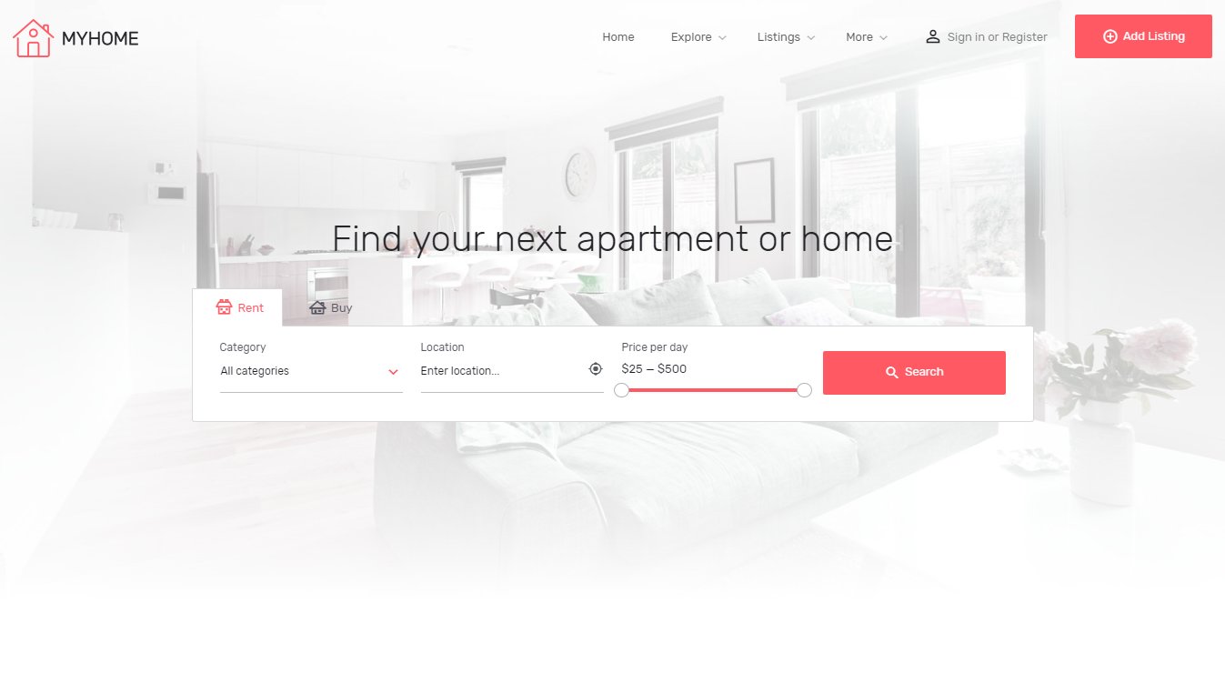 My Listing &ndash; демо бизнес темы WordPress