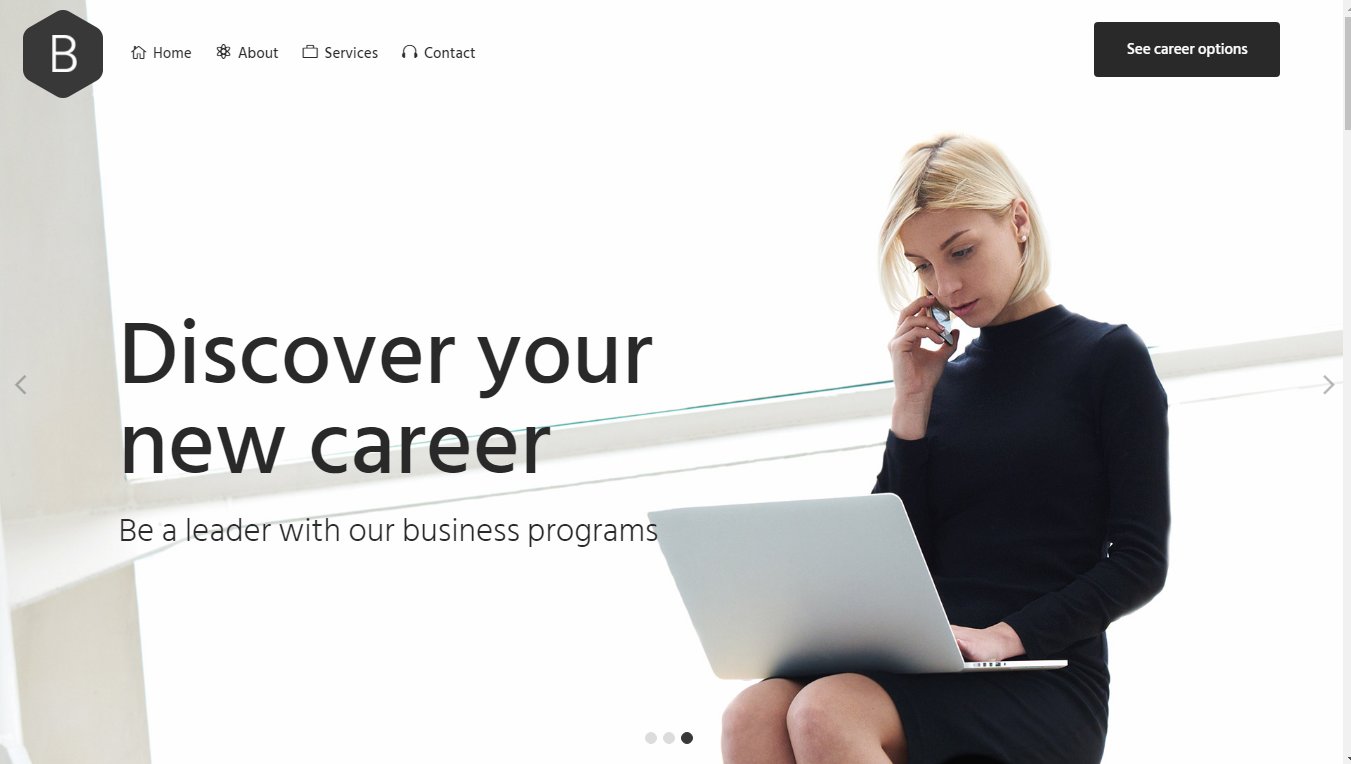 Bridge &ndash; демо бизнес темы WordPress