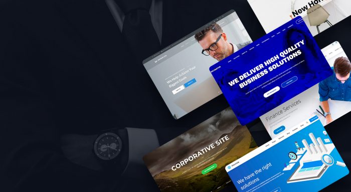 бизнес WordPress темы