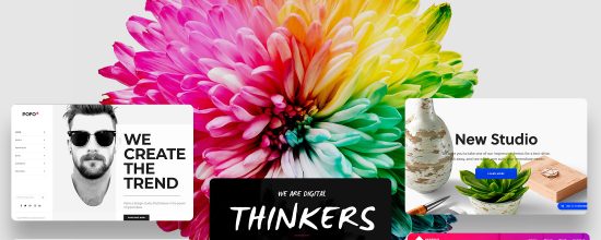 бизнес темы WordPress для креативных агентств