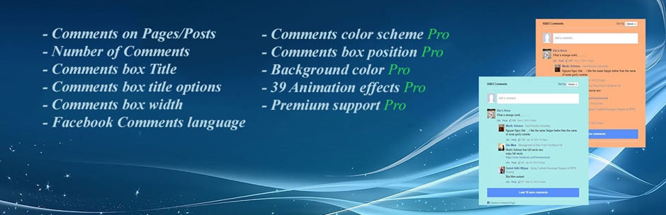 плагин для WordPress WP Dev Art Fb Comments
