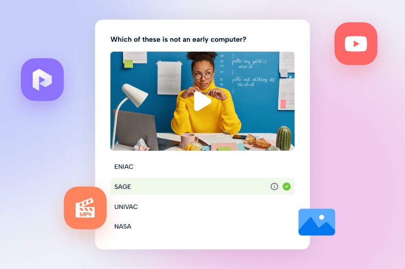 More Engaging Quizzes with Media