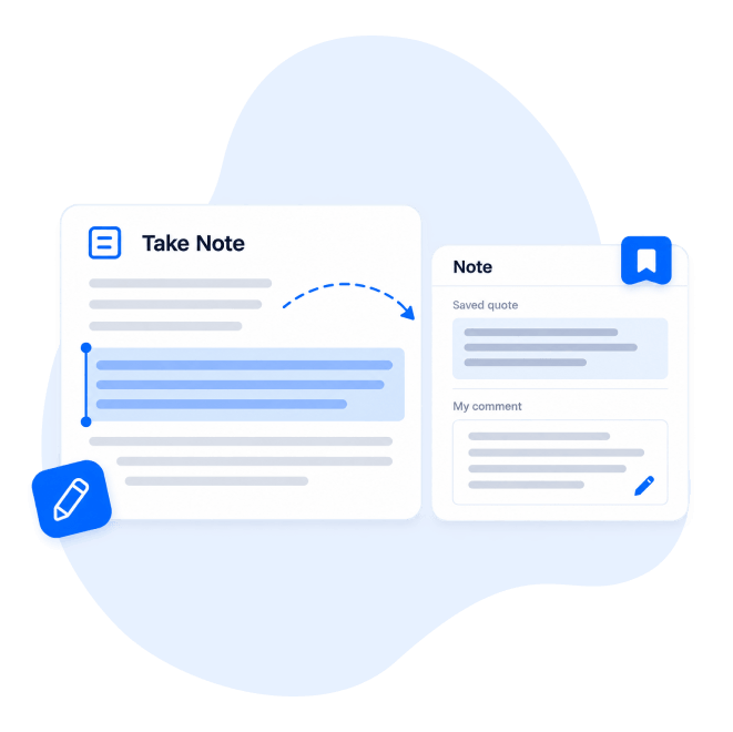 Save any part of a lesson illustration