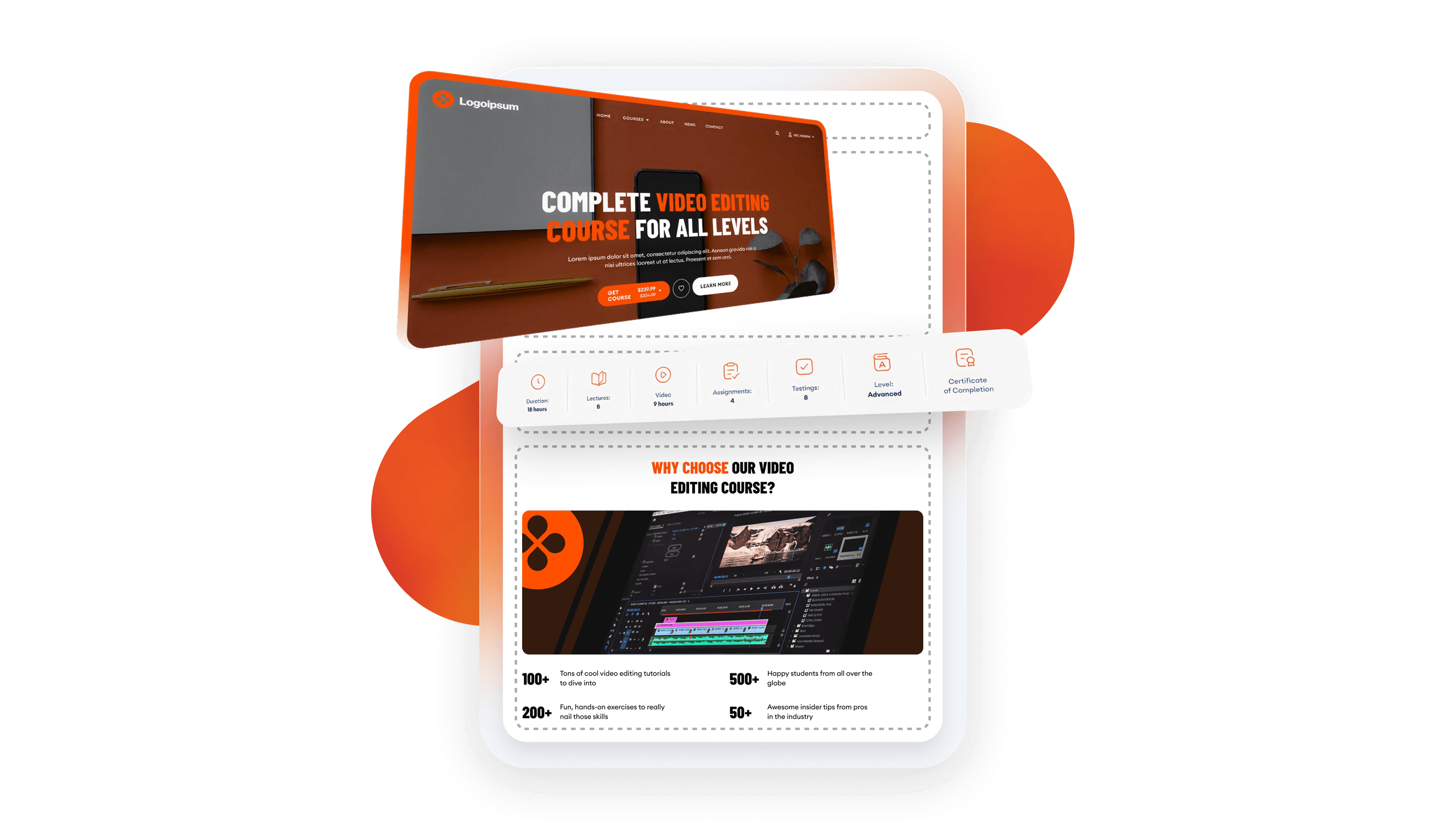 Masterstudy - Elementor layouts