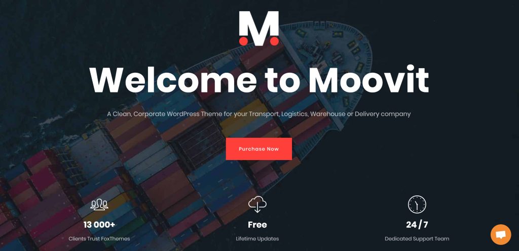 Logistics and Transportation  WordPress Themes