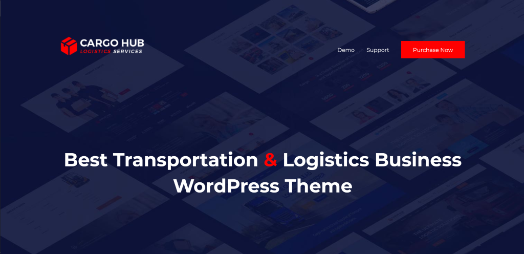 Logistics and Transportation  WordPress Themes