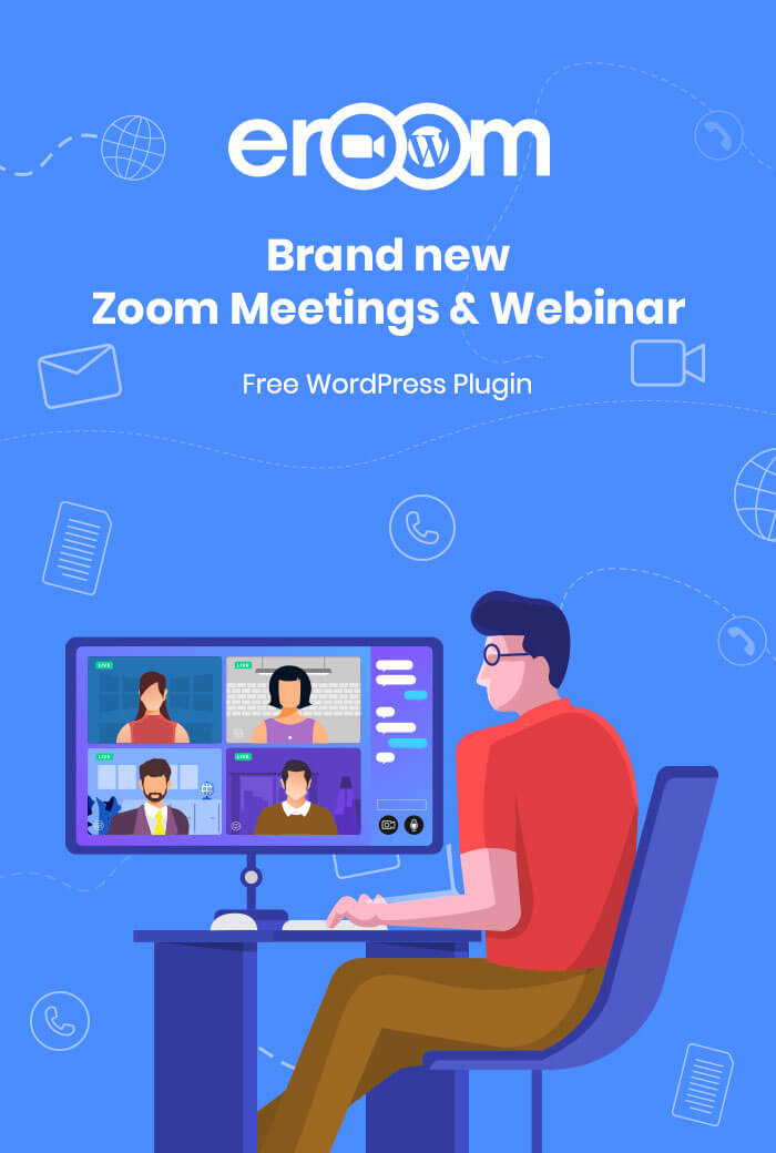 eRoom – Zoom Meetings & Webinars WordPress-Plugin