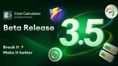 Cost Calculator 3.5 Beta: Help Us Test and Get Exclusive Perks!