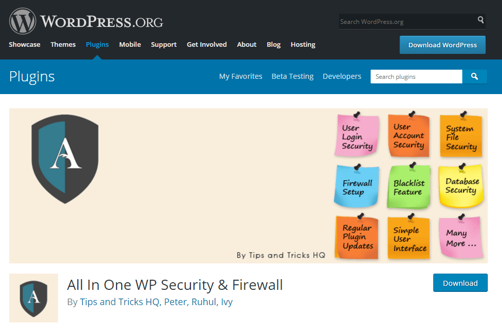 all in one wp security