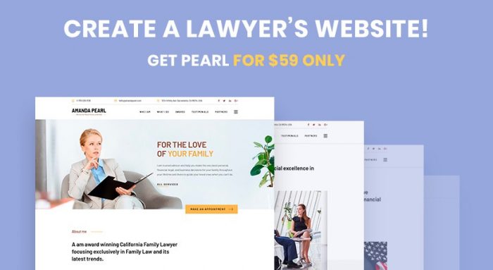 Lawyer WordPress Theme