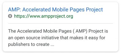 AMP Search Results