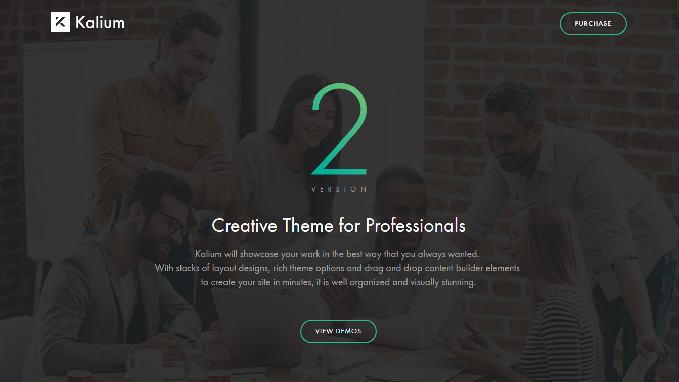 Kalium Creative Business Theme