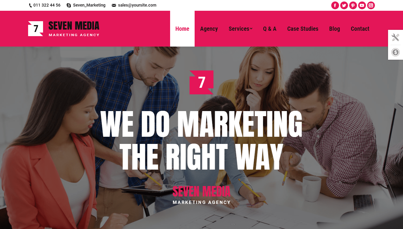 The7 Creative Business Theme