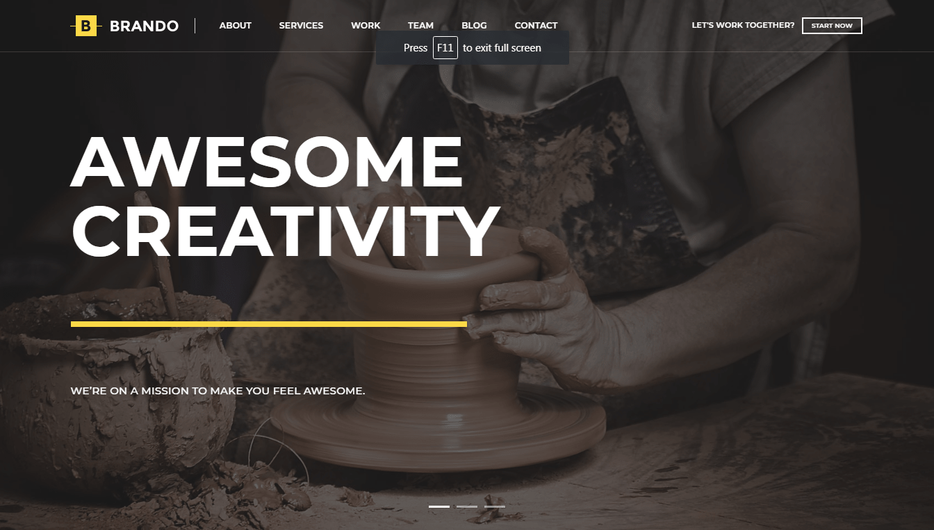 Brando Creative Business Theme