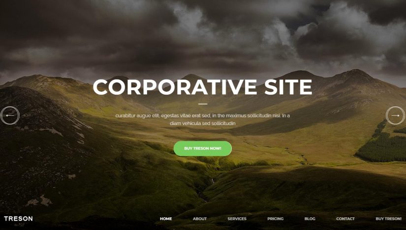 Treson Corporate Business Theme