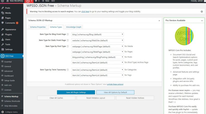 WPSSO JSON Free – Schema Markup