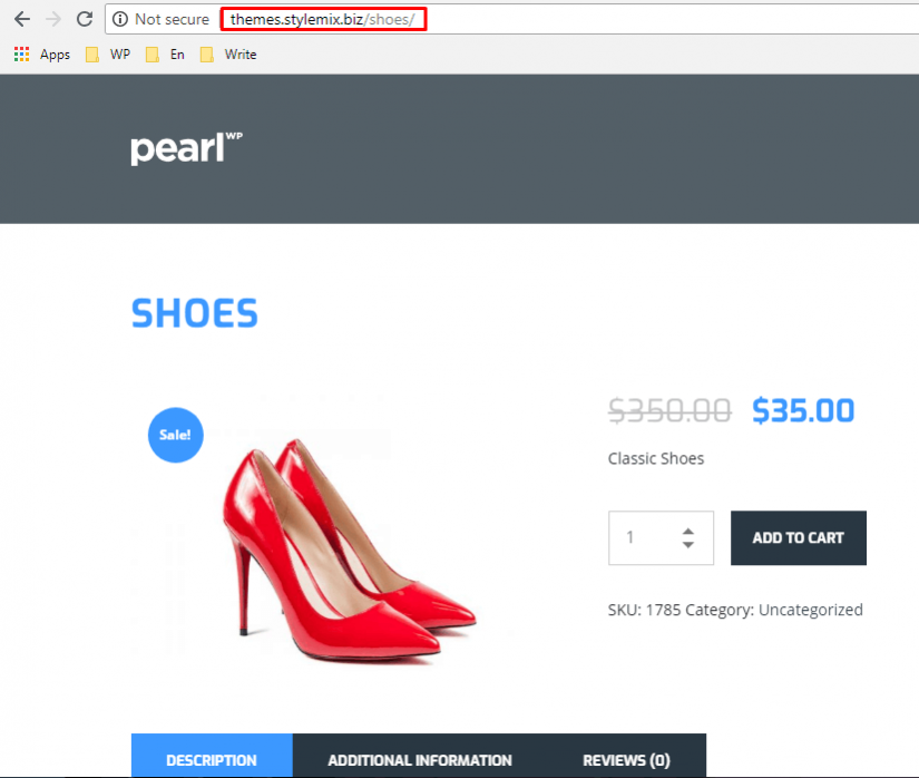 Ideal OUR URL shoes