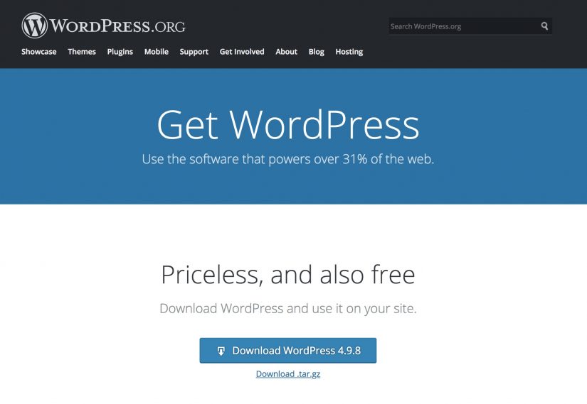 Get WordPress 