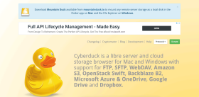 Cyberduck homepage