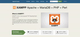 XAMMP page