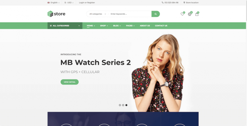 MBStore – WooCommerce Catalog WordPress Theme