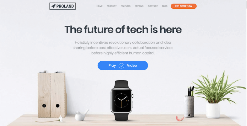 Proland – Just another Catalog WordPress site