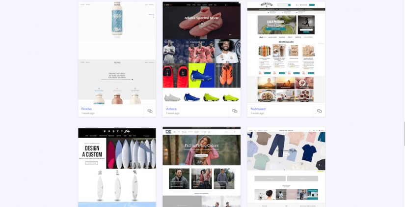 eCommerce Catalog Website Design Gallery