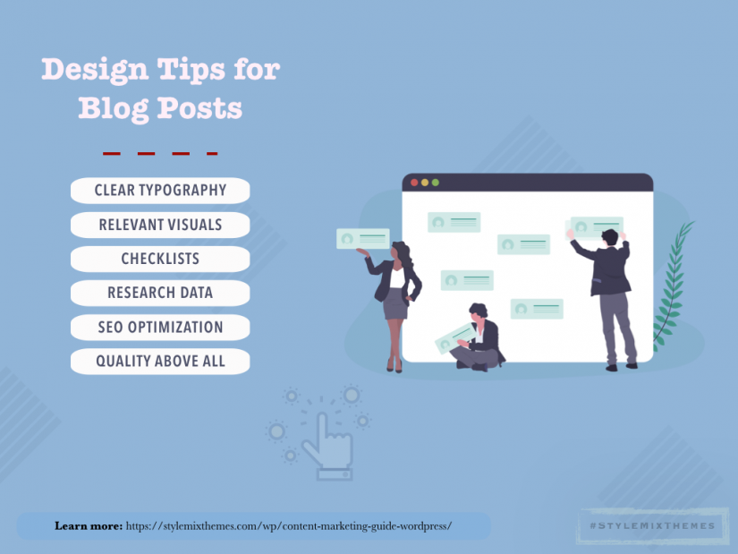 design tips for blog posts