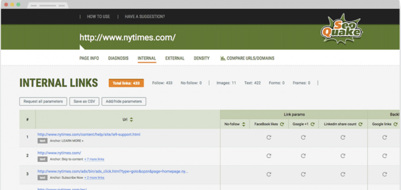 A Powerful SEO Toolbox for your Browser – SEOquake