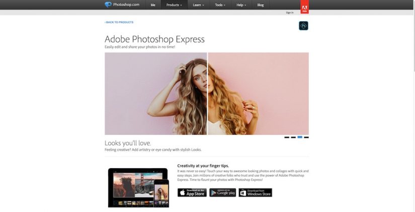 Adobe Photoshop Express Photoshop comSTM